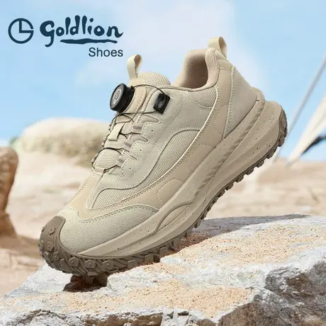 Goldlion/金利来厚底增高运动休闲男鞋春夏2025新款软底缓震潮鞋商品大图