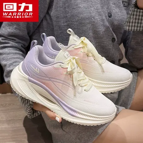 回力厚底运动鞋女款2025新款秋季女鞋初中生时尚休闲鞋软底跑步鞋商品大图