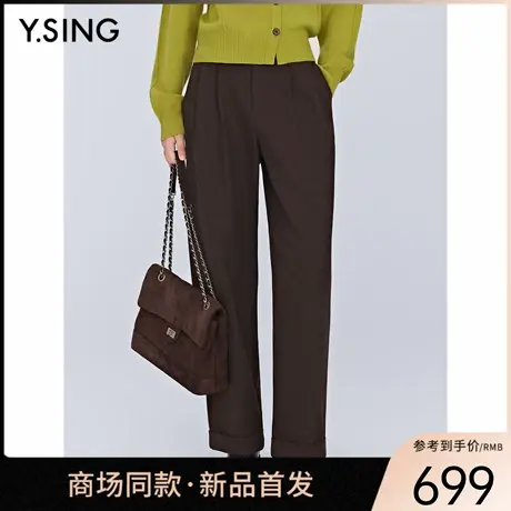 【商场同款】Y.SING衣香丽影2025冬长裤1510161091图片