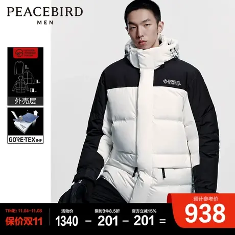 太平鸟男装 新款GORE-TEX INF羽绒服图片