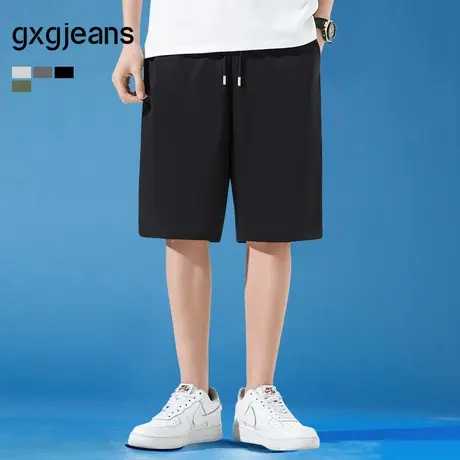 gxg.jeans男装 休闲宽松直筒短裤 25年夏新品图片