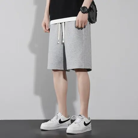 短裤男士夏季外穿薄款2023新款篮球运动跑步休闲宽松百搭五分裤子商品大图
