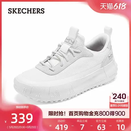 Skechers斯凯奇休闲运动鞋2025夏季新款女鞋一脚蹬软底耐磨健步鞋商品大图