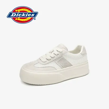 Dickies厚底网面鞋女夏季2025新款透气休闲鞋百搭德训鞋女小白鞋图片