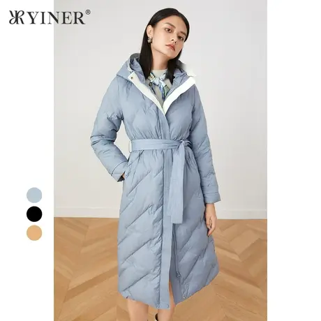 YINER音儿女装2021冬季新款羽绒服8C61508536商品大图