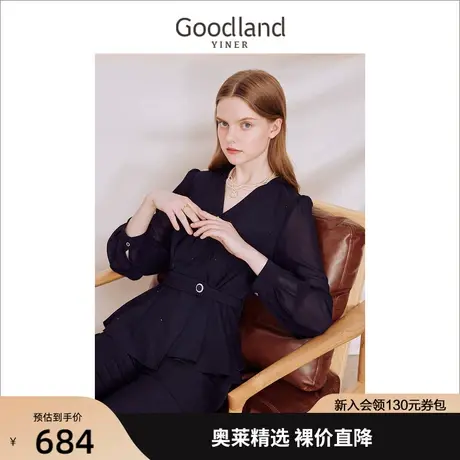 音儿美地女装2023秋季新款衬衫商品大图