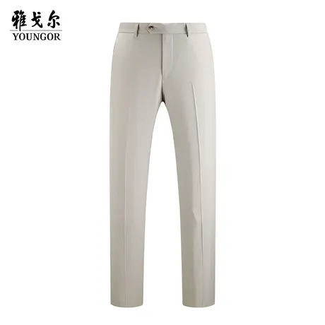 雅戈尔男士西裤春季新款官方商务休闲纯羊毛新郎婚庆西裤男图片