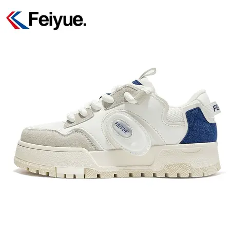 feiyue/飞跃板鞋女鞋2024春季新款时尚低帮厚底百搭运动休闲鞋049图片
