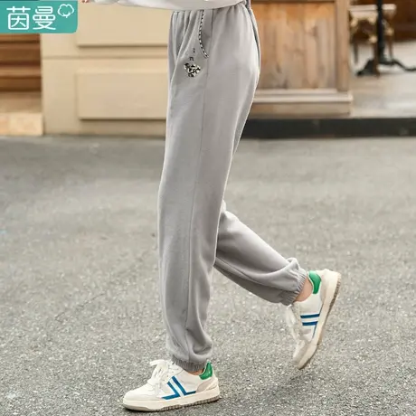茵曼女装旗舰店老爹裤女款2023新款春春冬裤子卫裤运动裤潮ins图片