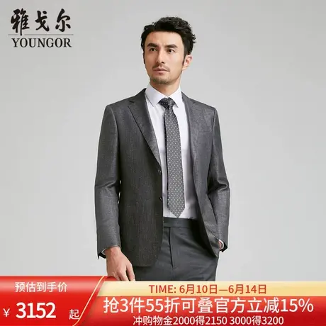 【商场同款】雅戈尔男士西服春季新款官方商务休闲蚕丝西装外套男图片