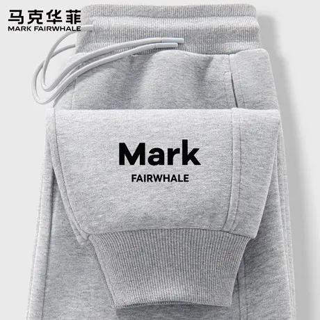 马克华菲休闲裤男秋季2025新款宽松运动束脚裤男士宽松大码卫裤X商品大图