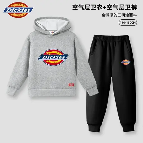 Dickies童装男童套装秋季儿童2025新款美式两件套男孩潮流运动服A商品大图