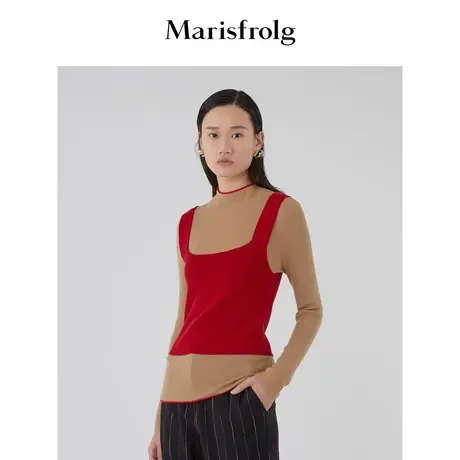 【奥莱清仓保暖季特价 】玛丝菲尔毛针织衫商品大图