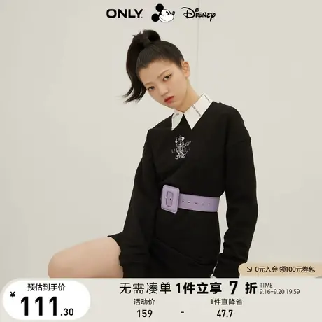 ONLY奥莱夏季迪士尼米妮卫衣连衣裙女图片