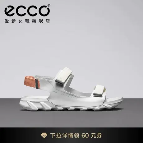 ECCO爱步运动凉鞋女 魔术贴沙滩凉鞋户外休闲透气舒适 驱动824753图片