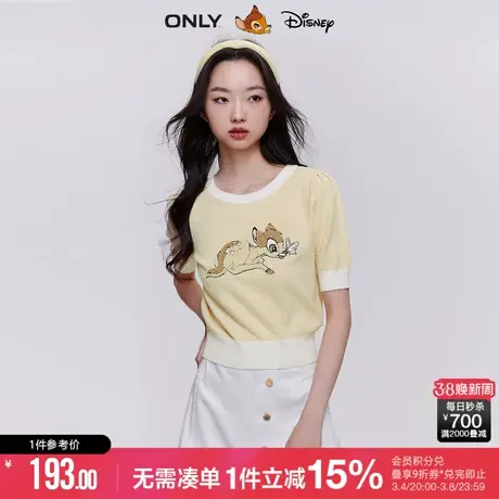 ONLY春秋迪士尼小鹿斑比DISNEY联名针织衫女|123224014图片