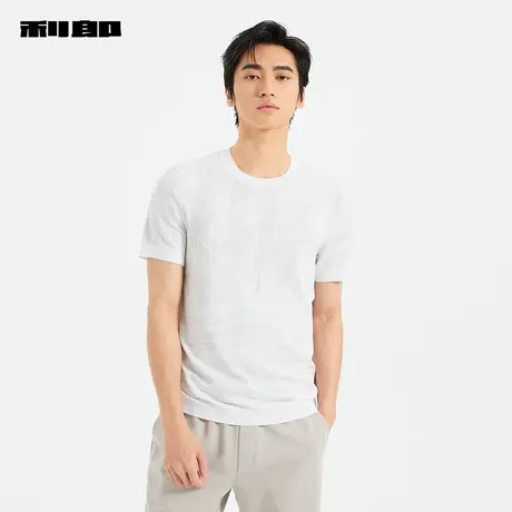 【商场同款】利郎官方短袖针织T恤男2025夏商务男装25XTX5311S/2S图片