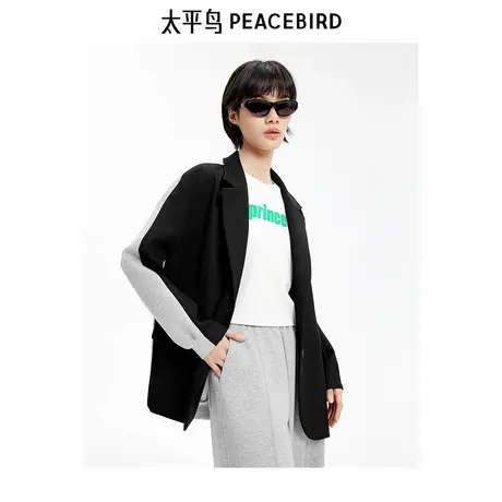 【商场同款】太平鸟prince联名年秋季新款针织西装A3BAE3363图片