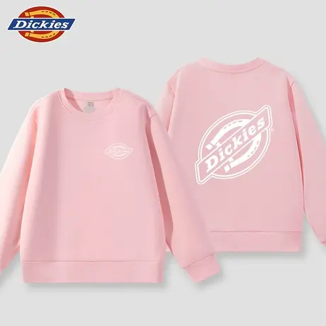 Dickies童装女童卫衣春秋款儿童美式潮牌上衣男孩2025新款运动服A商品大图