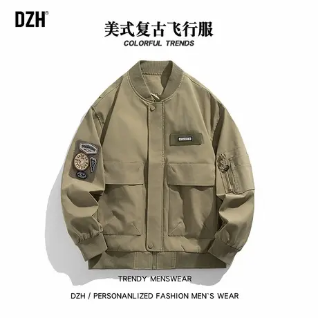 青少年美式棒球服男款飞行夹克外套2025新款今年流行爆款男装春装图片