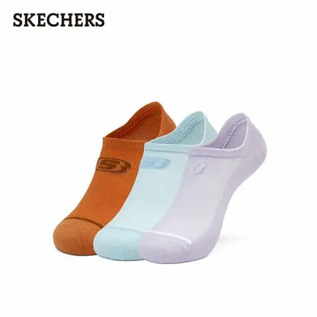 斯凯奇浅口袜3双装时尚潮流百搭船袜透气耐磨舒适袜子休闲运动袜图片