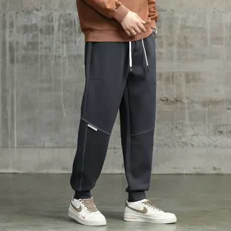 时尚男装裤子宽松舒适户外工装裤男休闲潮流束脚裤子男款潮流男装商品大图