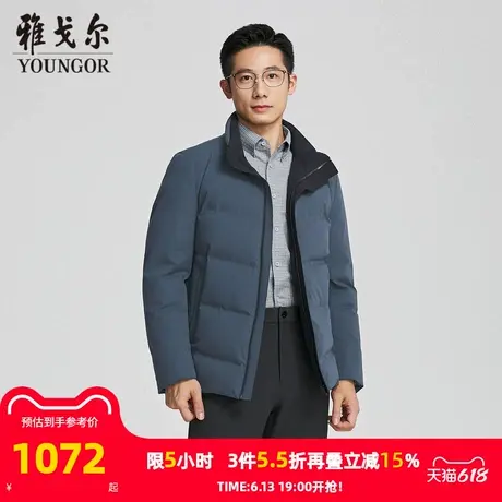 【商场同款】雅戈尔男士羽绒服春季新款官方商务休闲保暖羽绒服男图片
