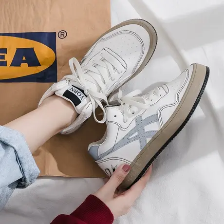 秋款学生小白鞋女秋冬百搭秋季秋鞋子女2020新款女鞋爆款休闲板鞋商品大图