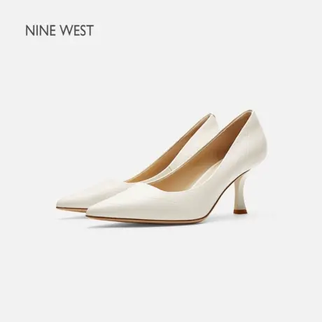 【商场同款】Nine West/玖熙2025夏新款高跟鞋女细跟气质尖头单鞋商品大图