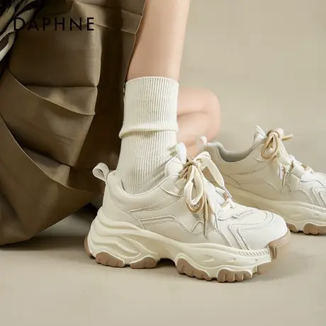 达芙妮厚底老爹鞋女夏季2025新款增高运动鞋女款百搭休闲鞋子女鞋商品大图