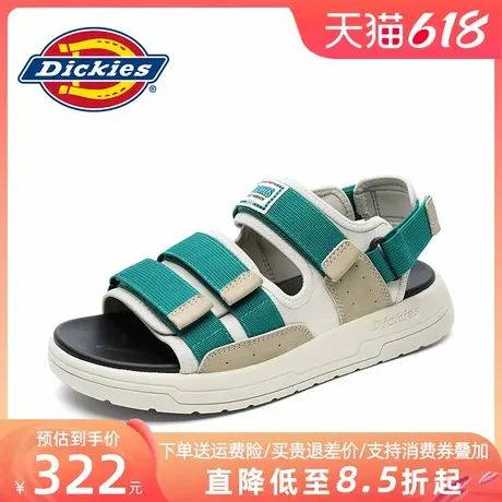 Dickies凉鞋男款外穿2025新款男鞋夏季拖鞋两用防滑男士沙滩鞋男商品大图