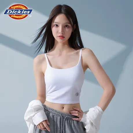 Dickies背心女2025新款夏季薄款运动透气吊带女生薄款背心女士商品大图