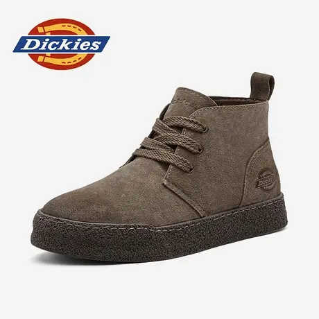 Dickies马丁靴男款2025新款男鞋秋季靴子中帮工装靴英伦男士皮靴商品大图