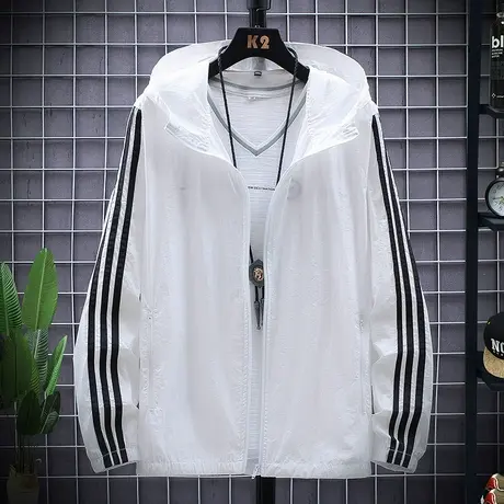 防晒衣男士夏季外套薄款宽松潮流外套夏季户外衣钓鱼防嗮服夹克男商品大图