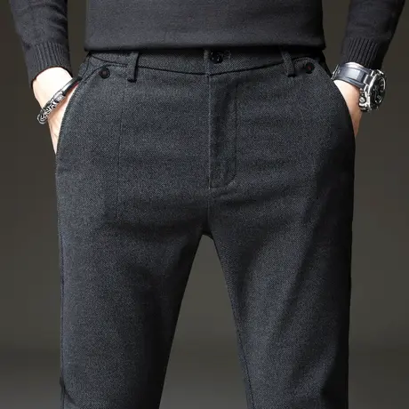 春秋款裤子男夏季薄款男裤春装2024年新款潮中年爸爸男士休闲长裤商品大图