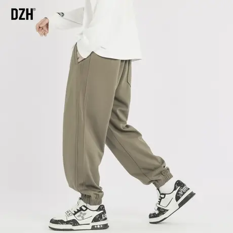 男士美式复古束脚工装裤男春夏宽松休闲裤子2023新款潮流百搭长裤商品大图