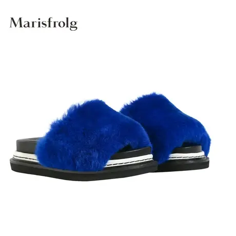 【奥莱 】玛丝菲尔 时装凉鞋 女式厚底拖鞋A2JS34054图片