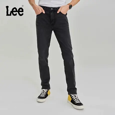 Lee23商场同款705中腰大锥形黑灰男牛仔裤LMB100705100346A04669图片