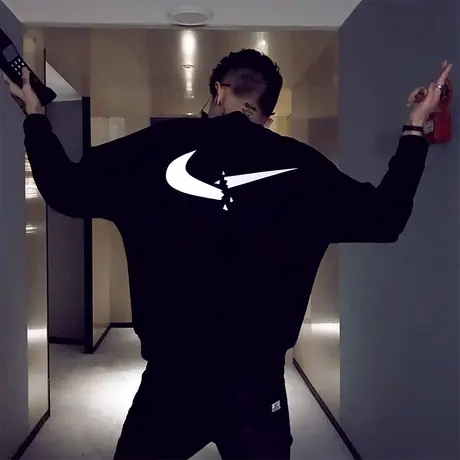 秋冬男士卫衣外套上衣圆领套头长袖潮牌休闲网红潮牌社会小伙百搭图片