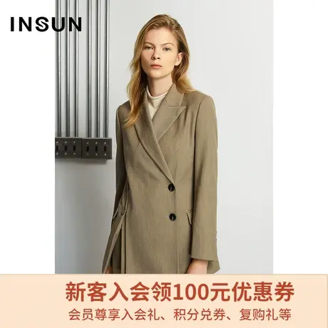 恩裳商场同款冬季轻商务气质立体垂感职场西服西装外套图片