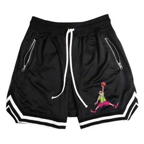 秀洛七龙珠猥琐龟仙人飞人锻炼篮球美式休闲运动短裤五分裤健身裤商品大图