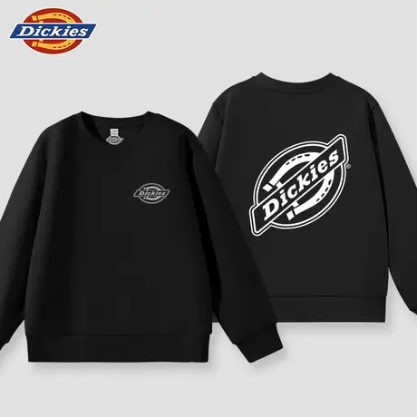 Dickies童装男童卫衣2025新款美式潮牌衣服儿童秋季圆领运动上衣A商品大图