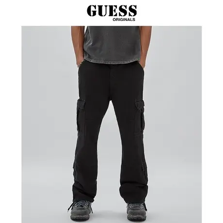 【38上新季】GUESS Originals  男士边口袋宽松休闲裤商品大图