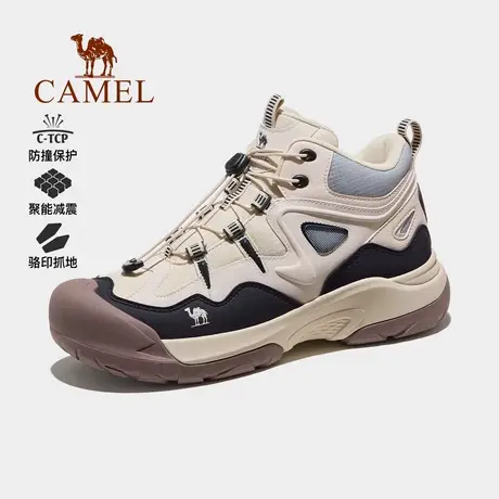 Camel/骆驼户外登山鞋2025秋冬新款男鞋增高防滑防水高帮爬山女鞋商品大图