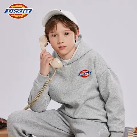 Dickies童装男童卫衣男大童美式休闲潮牌上衣儿童秋季连帽秋装潮A商品大图