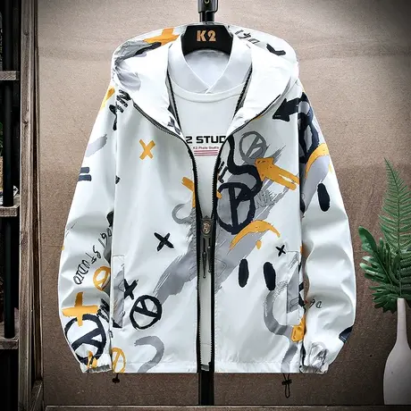 春秋装12大童13外套14初中学生帅气夹克15岁男孩青少年潮流上衣服商品大图