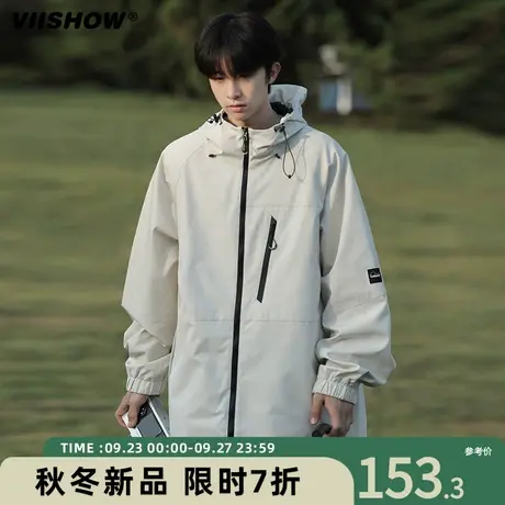 VIISHOW机能冲锋夹克春秋美式季三防宽松潮牌工装运动夹克外套男商品大图