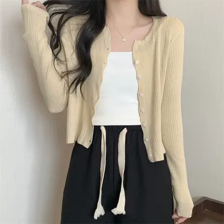 保暖加绒背心加厚女士上衣秋冬韩系ins风穿搭毛衣内搭打底针织衫图片