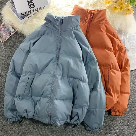 冬季棉服男潮牌ins港风韩版新款棉衣加厚保暖棉袄青年面包服外套商品大图