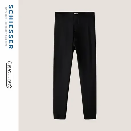 SCHIESSER舒雅秋冬男士三层加厚驼绒驼毛亲肤夹层秋裤保暖长裤商品大图